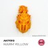 Acrylic Colour for Contrast Painting - Quick Gen #Warm Yellow (18ml)