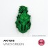 Acrylic Colour for Contrast Painting - Quick Gen #Vivid Green (18ml)