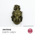 Acrylic Colour for Contrast Painting - Quick Gen #Dirty Grey (18ml)