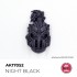 Acrylic Colour for Contrast Painting - Quick Gen #Night Black (18ml)