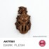 Acrylic Colour for Contrast Painting - Quick Gen #Dark Flesh (18ml)