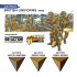 Acrylic Colour set for Contrast Painting - Quick Gen #British Uniforms (3x 18ml)