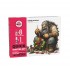 Acrylic Colour set for Contrast Painting - Quick Gen Starter set (8x 18ml and 1 Brush)
