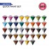 Acrylic Colour set for Contrast Painting - Quick Gen (36x 18ml and 2 brushes)