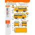 1/35 Volkswagen T2 Model 1967 Airport Bus