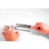 Metallic Multi Scale Triangular Ruler (1/48, 1/72, 1/35, Inches & centimetres)