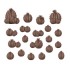 Wargames Basing Bit - Wargame Scenery #Cactus Barrel (20pcs)
