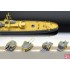 1/700 IJN Destroyer Hatsushimo 1945 Detail-up Set for Aoshima kits