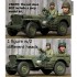 1/35 WWII US Jeep Driver (1 figure w/2 different heads)