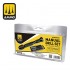 Manual Drill set: Pin Vise Hand Drill and 20pcs Different Sizes Twist Drill Bits