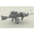 1/35 M249 MK48 mod 0 7.62mm Machine Gun with LBT MK48 Box Mag