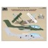 1/48 USN/MC/AF 0V-10A Broncos Airframe Data & Markings Decal for ICM kits