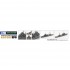 1/700 Japanese Navy Light Cruiser Katori (WATER LINE No.354)