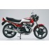 1/12 Diecast Honda CBX400F Candy Alamoana Red/Pearl Shell White