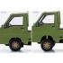 1/32 Subaru Sambar Truck Custom Wheels (Olive Green)