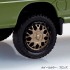 1/32 Subaru Sambar Truck Custom Wheels (Olive Green)