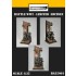 1/35 WWII Battle - German Soldiers (3 figures w/diorama base) [Limited Edition]