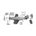 1/72 P-51D Mustang Fighter