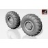 1/72 SS-25 Topol (Sickle) ML Wheels w/VI-178AU Tyres & Late Hubs for Zvezda kits