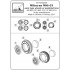 1/32 Mikoyan MiG-21F/F-13/U Fishbed Wheels w/Weighted Tyres (Early)
