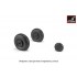 1/48 Iljushin IL-2 Bark (Late) Wheels w/Weighted Tyres