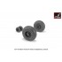 1/72 F-111 Aardvark Early Type Wheels w/Weighted Tyres for F-111A/B/C/D kits