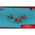 1/72 Sikorsky Ch-53 Sea Stallion Wheels w/Weighted Tires (Late)
