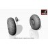 1/72 Dehavilland DH.98 "Mosquito" Wheels