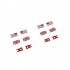 1/1000 Titanic Easy Wooden Kit with Glue, Brush, Paints, Stand