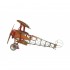 1/16 Fokker Dr.I Red Baron's Airplane (Wooden kit)