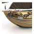 1/35 Fishing Boat Botter Wooden Ship Model