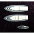 1/350 French Navy Richelieu Wooden Deck for Trumpeter kit #05311