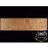 1/350 NYK Hikawa Maru Passenger Cargo Wooden Deck for Hasegawa kit #40028
