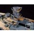 1/350 DKM Tirpitz Wooden Deck for Academy kit #BA903