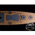 1/350 DKM Bismarck Wooden Deck for Tamiya kit #78013