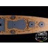 1/350 DKM Tirpitz Wooden Deck for Tamiya kit #78015
