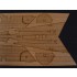 1/350 DKM Scharnhorst Wooden Deck for Dragon kit #1040