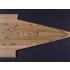 1/350 IJN Battleship Haruna 1944 Wooden Deck for Fujimi kit #600017