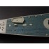 1/350 USS Indianapolis Wooden Deck (Blue) for Academy kit #14107