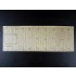1/350 USS Gambier Bay CVE-73 Wooden Deck set for Hasegawa 40027 kit