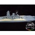 1/700 IJN Battleship Musashi Wooden Deck for Tamiya kit #31114