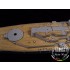 1/700 USS Battleship BB-62 New Jersey Wooden Deck for Trumpeter #05702