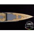 1/700 IJN Nagato Full Hull Wooden Deck for Fujimi kit #421513