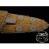 1/700 French Battleship Jean Bart 1955 Wooden Deck for Trumpeter kit #05752