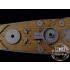 1/700 French Battleship Jean Bart 1955 Wooden Deck for Trumpeter kit #05752