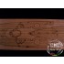 1/700 DKM Gneisenau Wooden Deck for Tamiya kit #77520