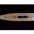 1/700 Japanese Battle Ship Musashi Wooden Deck for Fujimi kit #421407