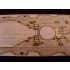 1/700 IJN Yamashiro 1941 Wooden Deck for Fujimi kit #431116