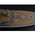 1/700 USS Maryland BB-46 1941 Wooden Deck for Trumpeter kit #05769