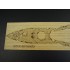 1/700 HMS Warspite 1942 Wooden Deck set for Trumpeter 05795 kit